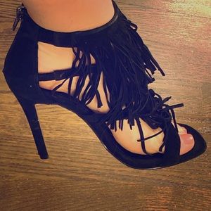 Steve Madden fringe heels